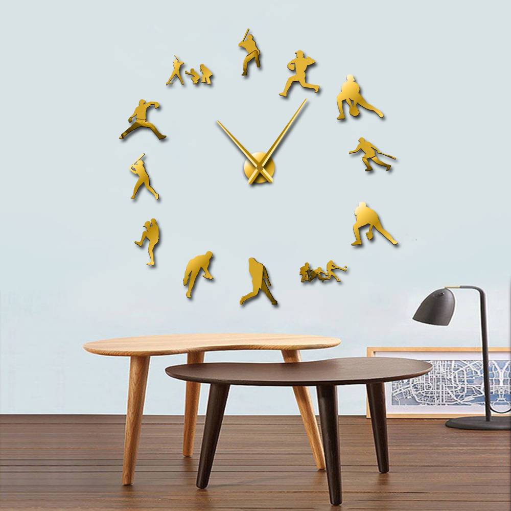 Frameless DIY Wall Clock, picture 5 of 5