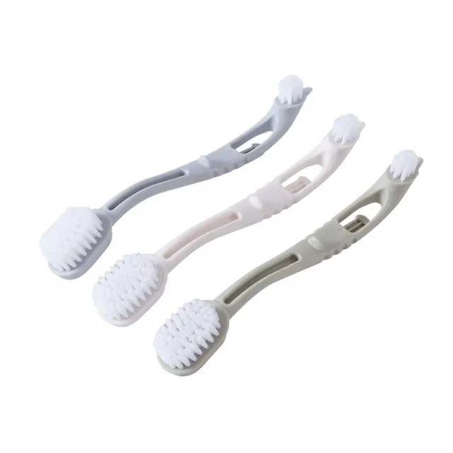 Bird Cage Cleaner With Two Brush Plastic Heads Long Handle Tool For Cleaning Bird Cages Ssential Bird Cage Accessory 3Pcs - Shop at LoveMi