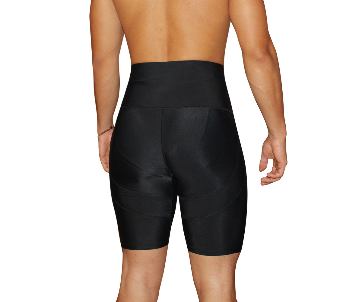 Butt lifter Explosion models l one-piece men's hips abdomen four-horn pants A127