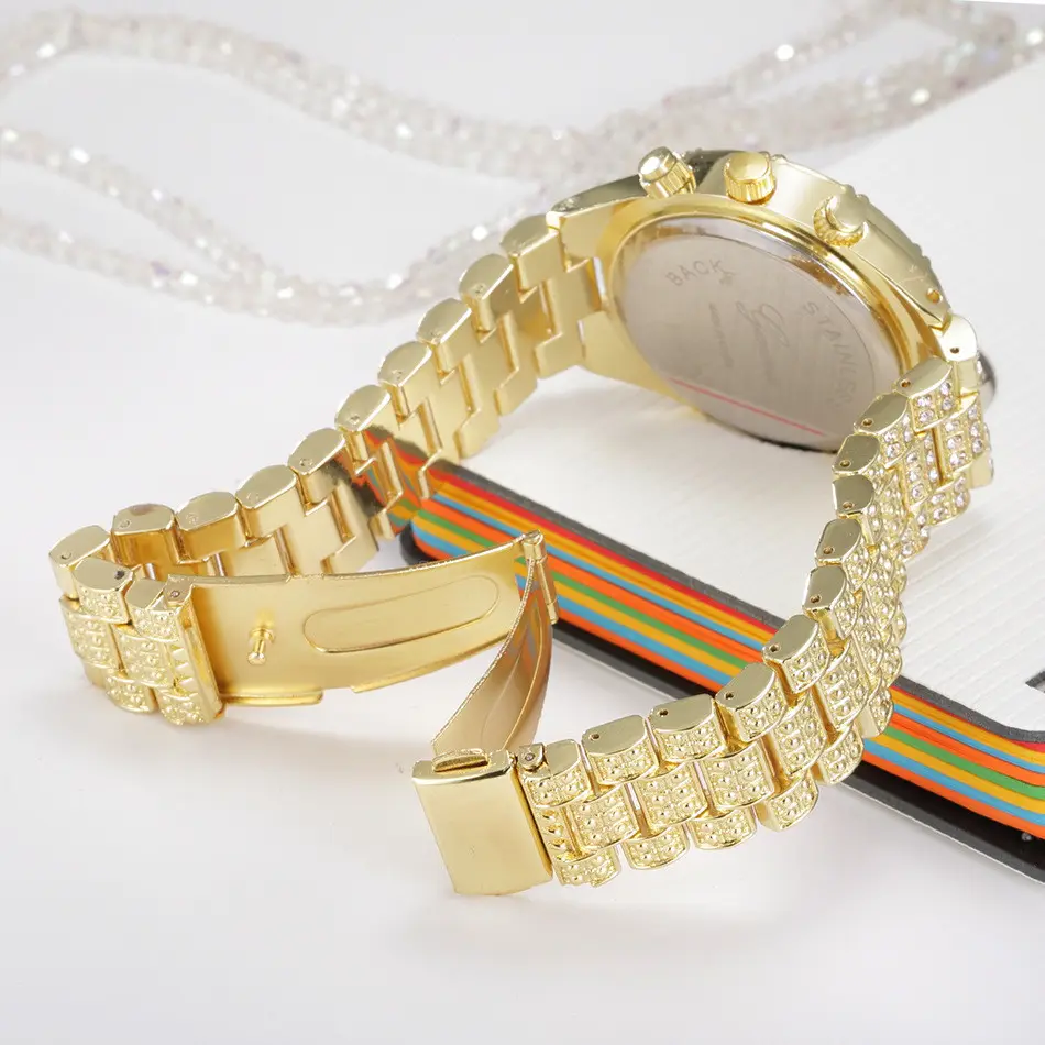 Women Crystal Quartz Analog Wrist Watch Fashion