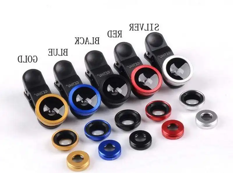 Universal Fisheye Lens 3 in 1 Mobile