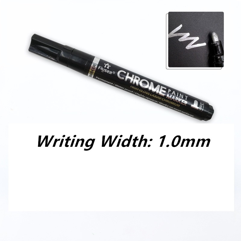 Silver Writing Width 1.0mm