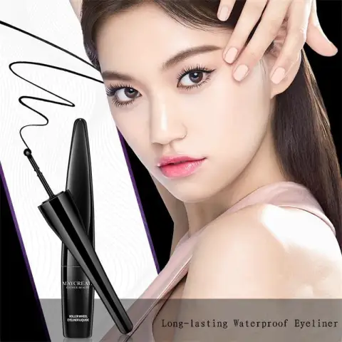 All New Eyeliner Wear-resistant Casters Waterproof and Sweat-proof Black