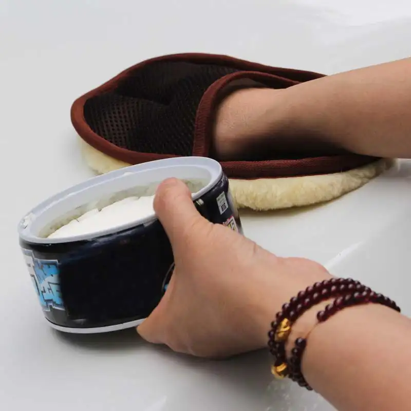 Car type soft hair wash cleaning gloves