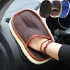 Car type soft hair car wash cleaning gloves car motorcycle car wash car care cleaning tools