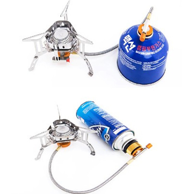 Customized Outdoor Furnace Blow-proof Furnace Head for Card Furnace Processing Portable Furnace Camping Furnace Head Converter