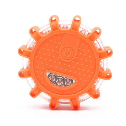 LED Traffic Warning Lights Auto Supplies Strong Magnetic Adsorption