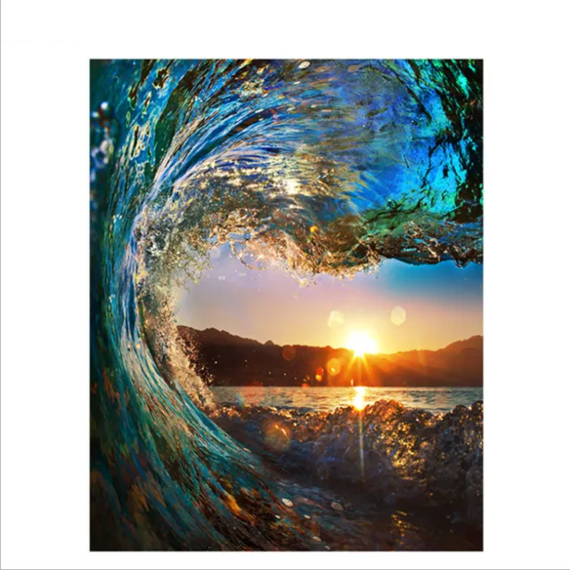 5D Diamond Painting Welle 20X25Cm - Shop at LoveMi