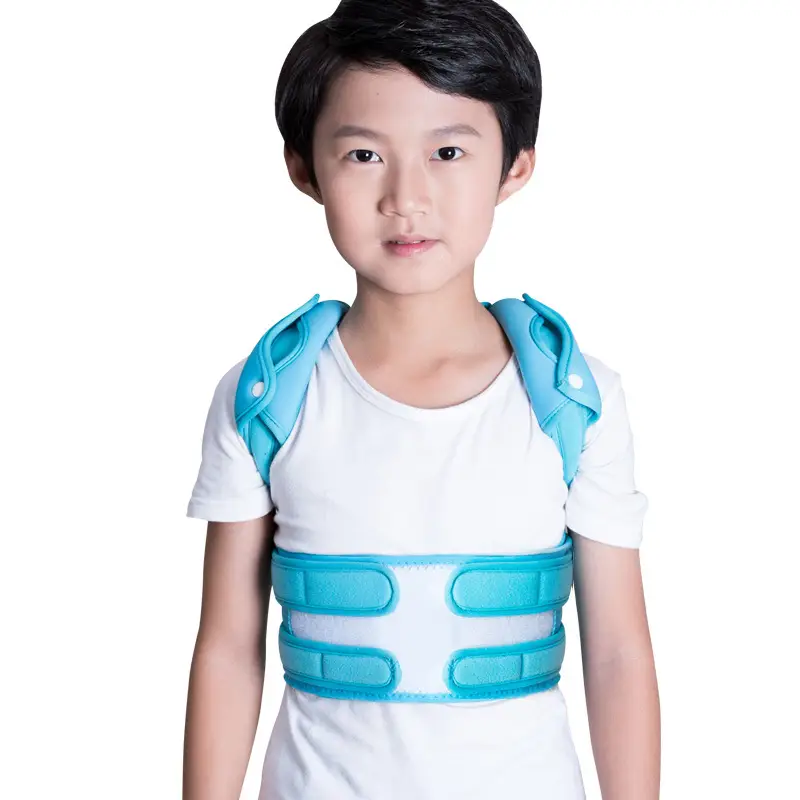 Child spine correction kyphosis correction with sitting posture corrector to correct male and female students back child posture correction belt