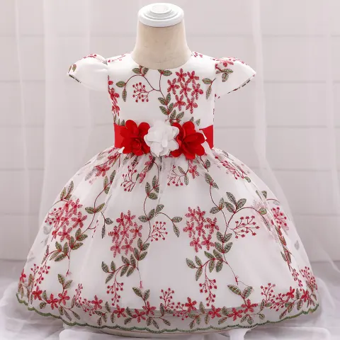 Summer Children's Clothing New Baby Birthday Party Wedding Dress