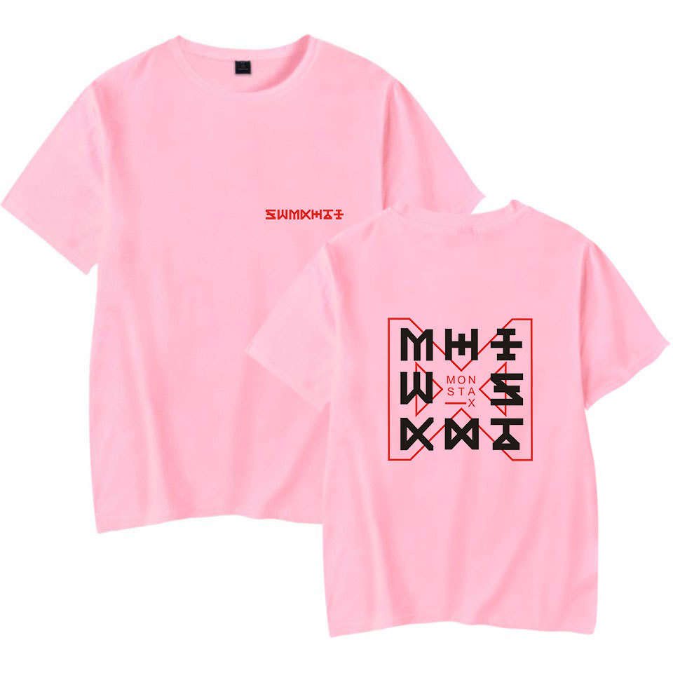 Monsta X Korean Men's Team Fans Should Support Men's T Women's T Short-sleeved T-shirt