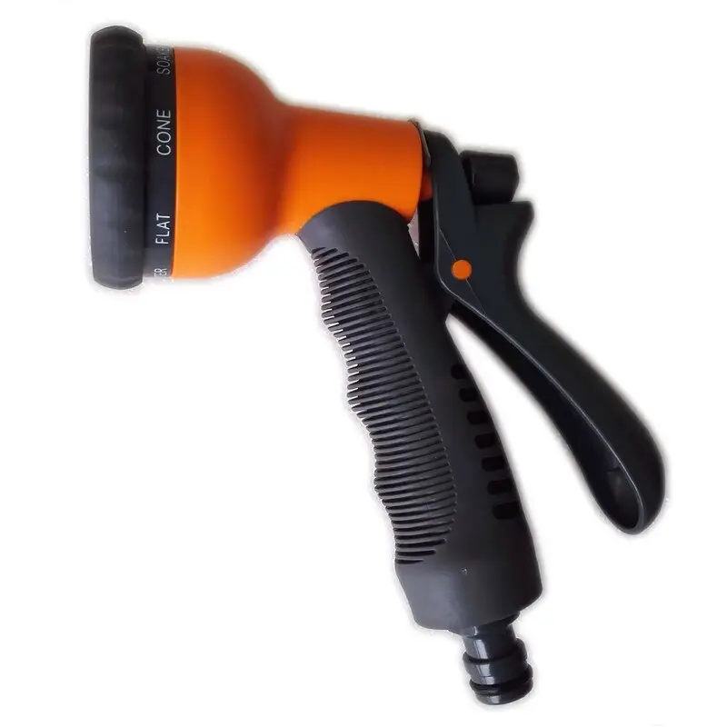 8 Pattern Garden Water Gun Hose Nozzle Mutifunctional Household