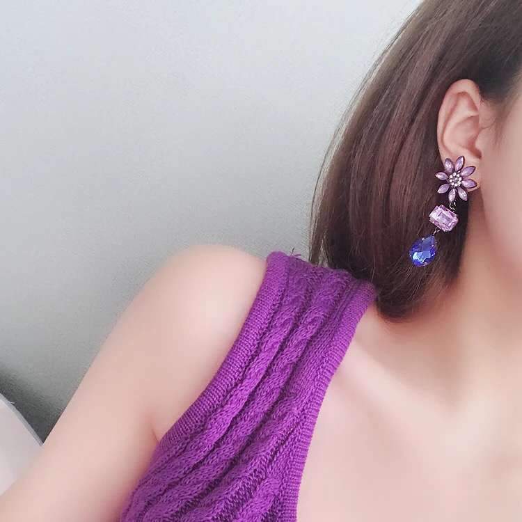 Blue/Purple Sunflower