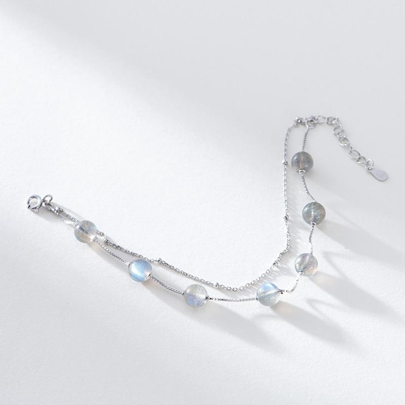 MOONSTONE SILVER BRACELET
