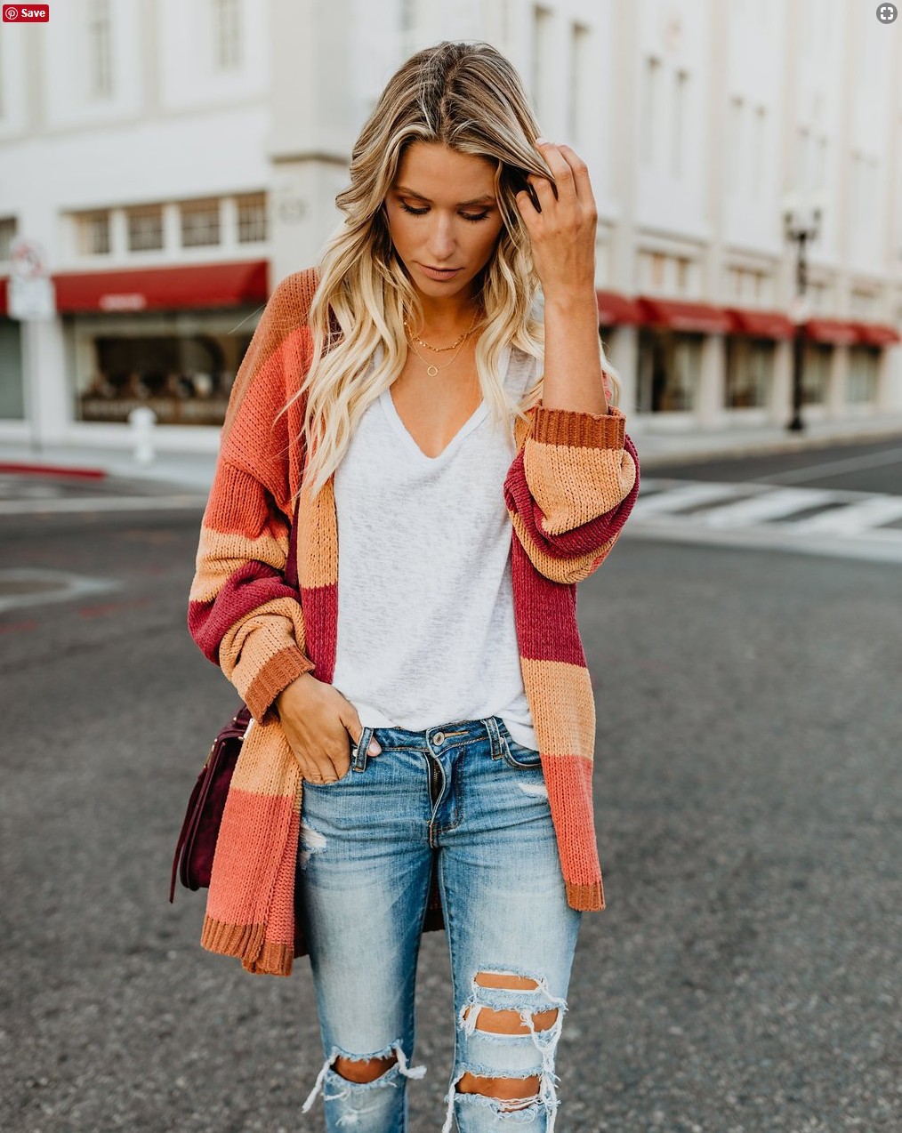 knit shirt new cross-border explosion Amazon wish long-sleeved cardigan sweater