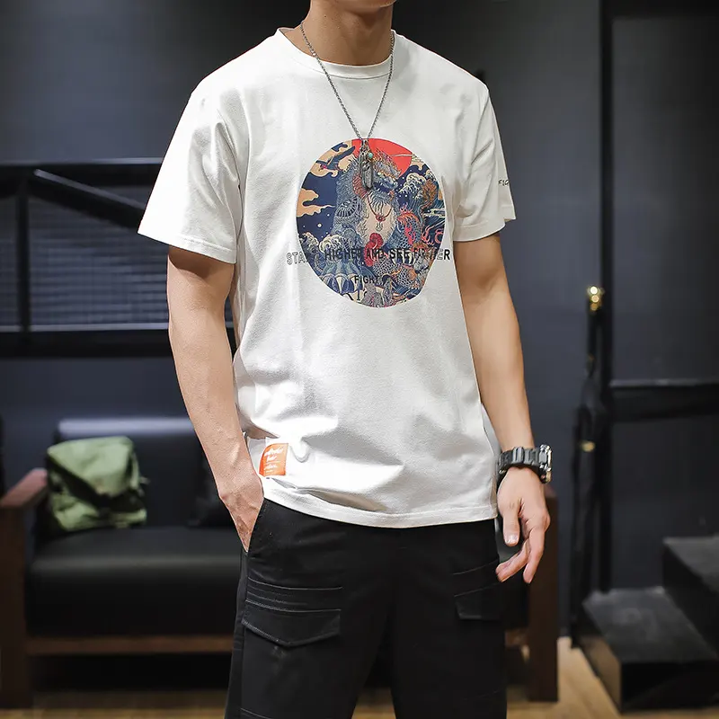 Large Size T-shirt Print