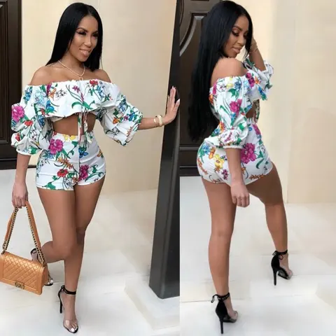 Sexy Digital Printing Pile Sleeves Two-piece