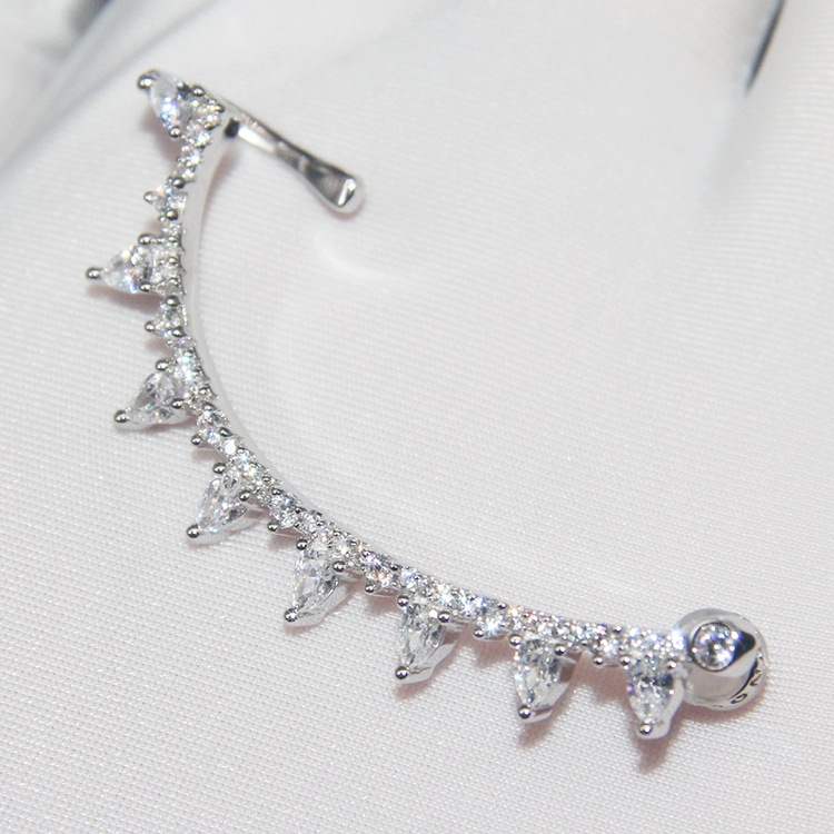 S925 pure silver ear clip