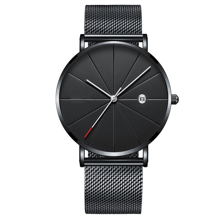 Simple calendar watch male creative waterproof quartz watch - Picture 7 of 18