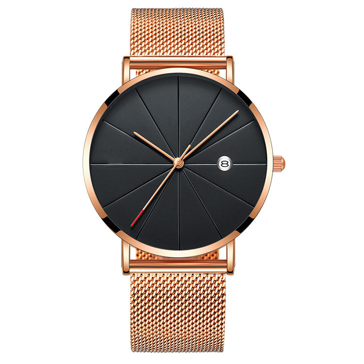 Simple calendar watch male creative waterproof quartz watch - Picture 14 of 18