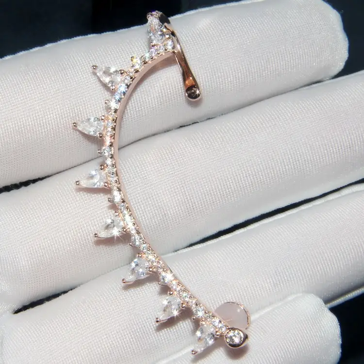 S925 pure silver ear clip