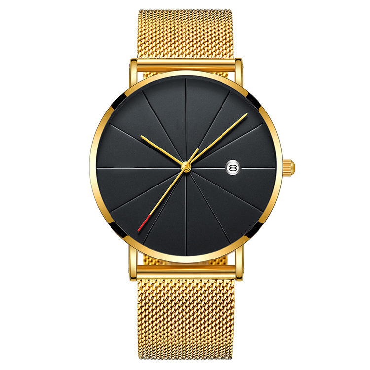 Simple calendar watch male creative waterproof quartz watch - Picture 17 of 18