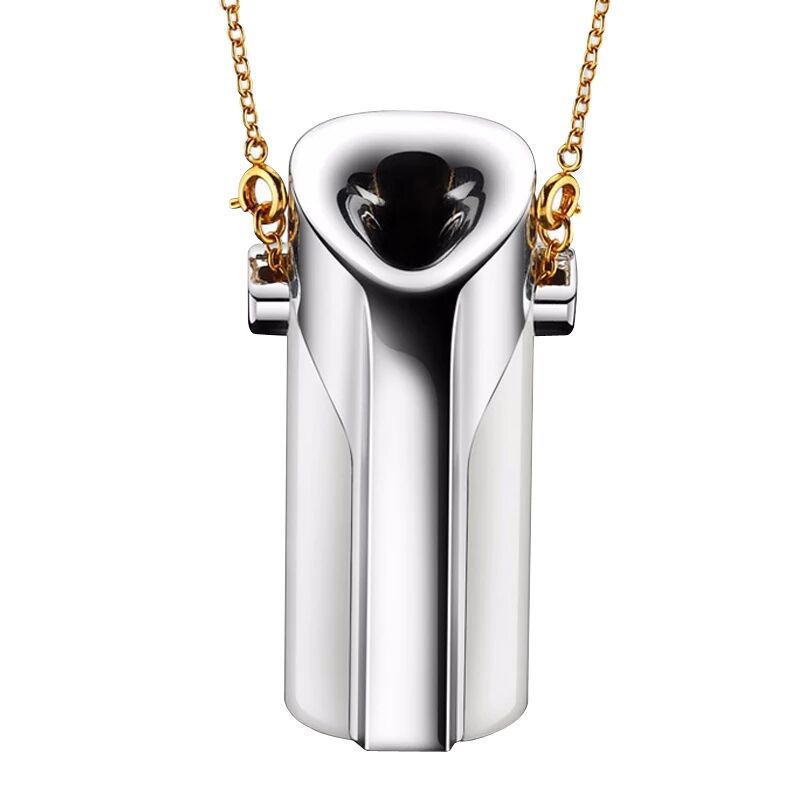 Portable hanging neck negative ion air purifier PM2.5 anti-fog necklace