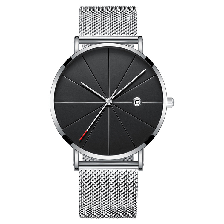 Simple calendar watch male creative waterproof quartz watch - Picture 13 of 18