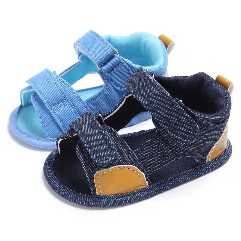 Denim Baby Velcro Sandals Toddler Shoes