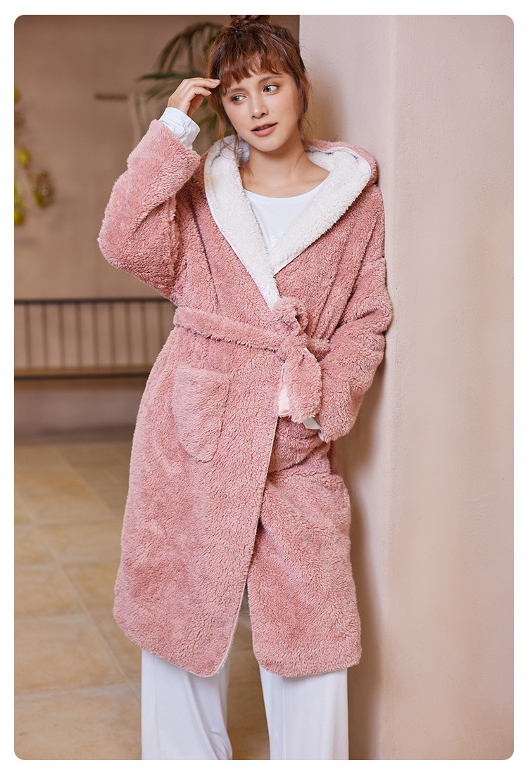 Title 6, Double-sided Plush Padded Pajamas