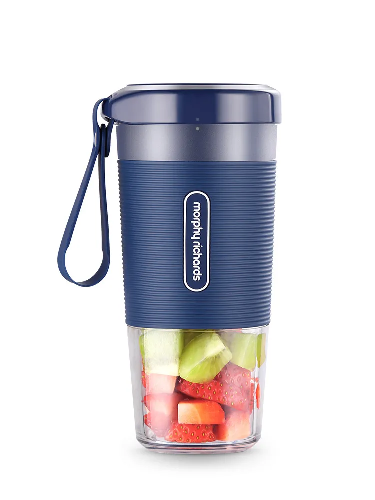 Wireless Juicer Household Fruit Small Mini Portable Juice Cup - Blue