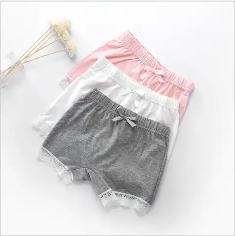 NUMO Summer Thin Section Girls Safety Pants Modal Girl