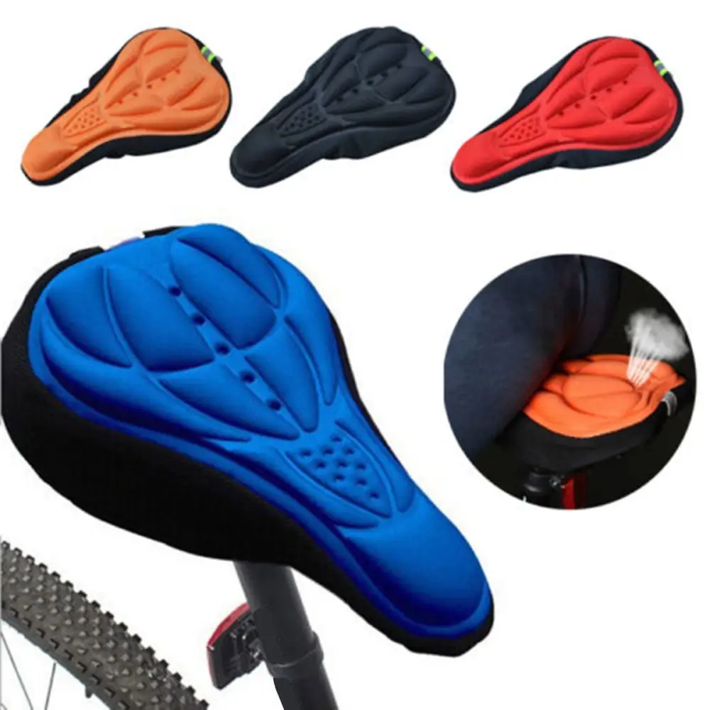 Bicycle Embossed Breathable Mat Color 3D Seat Cover