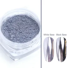 Mirror Nail Pigment Powder Gray - Shop at LoveMi