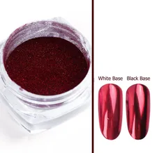 Mirror Nail Pigment Powder Red - Shop at LoveMi