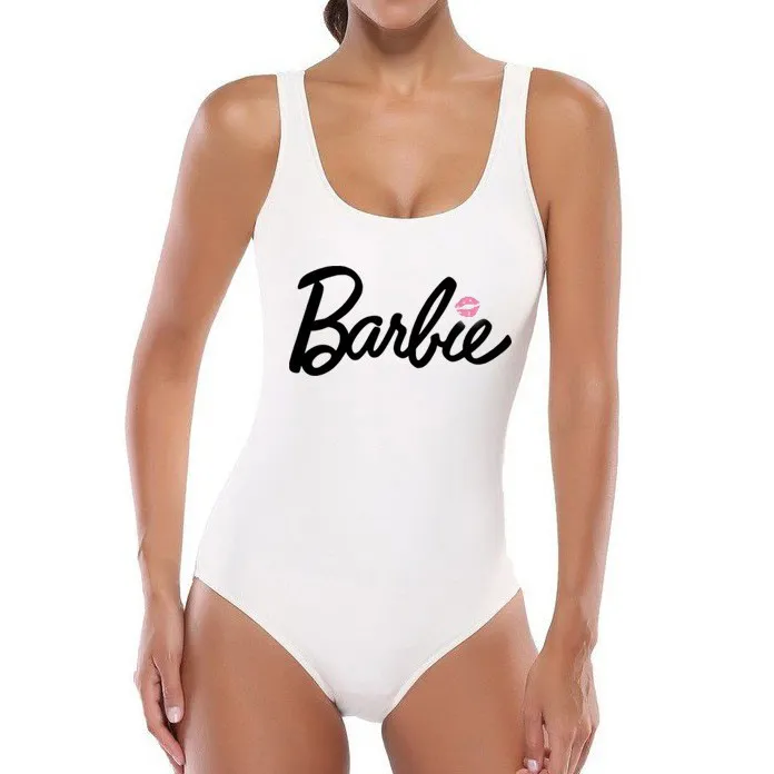 One Piece Swimsuit Stage Bar Nightclub Costume - White