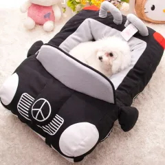 Pet kennel, car, fashion, cool sports car, kennel, pet dog sofa bed - Black - View 1