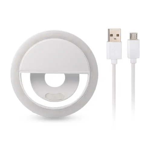 Mobile Phone Fill Light USB Charging Model Rk12 Self-timer