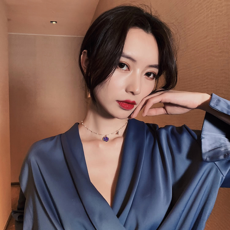 سلسلة عنق بتصميم حورية البحر (سلسلة الترقوة)