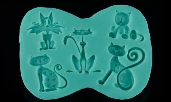 Moule a Patisserie Biscuits ou Chocolats Chats