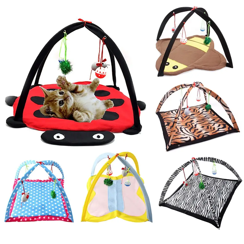 Cartoon Cat Play Tent Multifunctional Hammocks Kitten