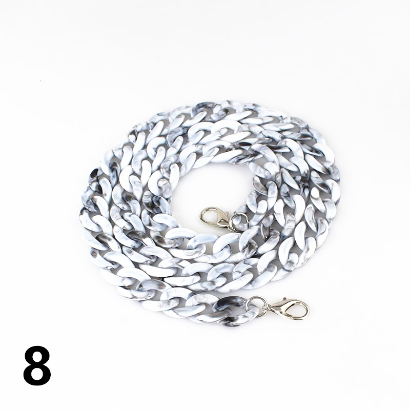 Acrylic Resin Plastic Handbag Accessories Bag Chain