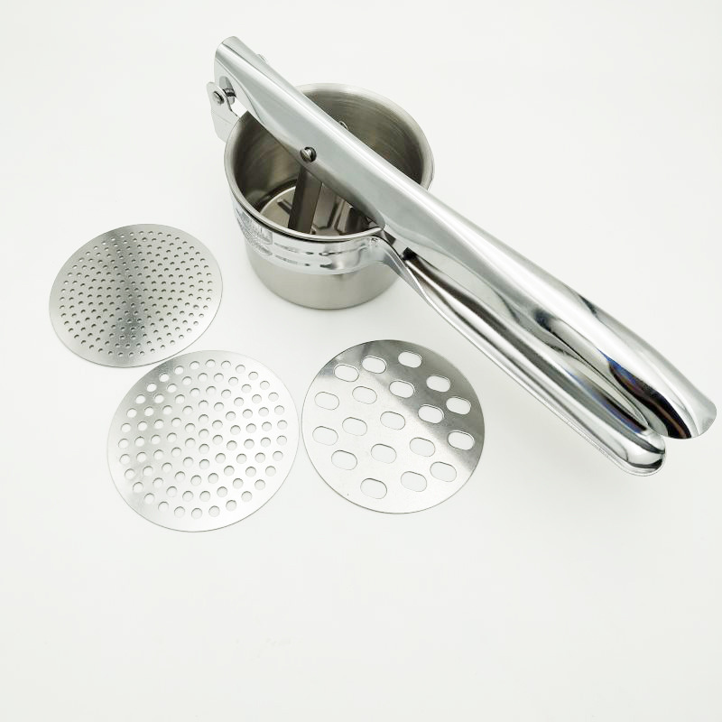 Trinity Stainless Steel Potato Presser Manual Juice Presser Potato Clay Presser Multifunctional Kitchen Tool
