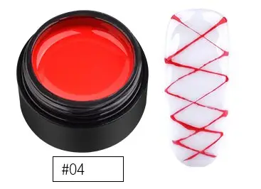 Nail Elastic Drawing Oil Gum Spider Creative