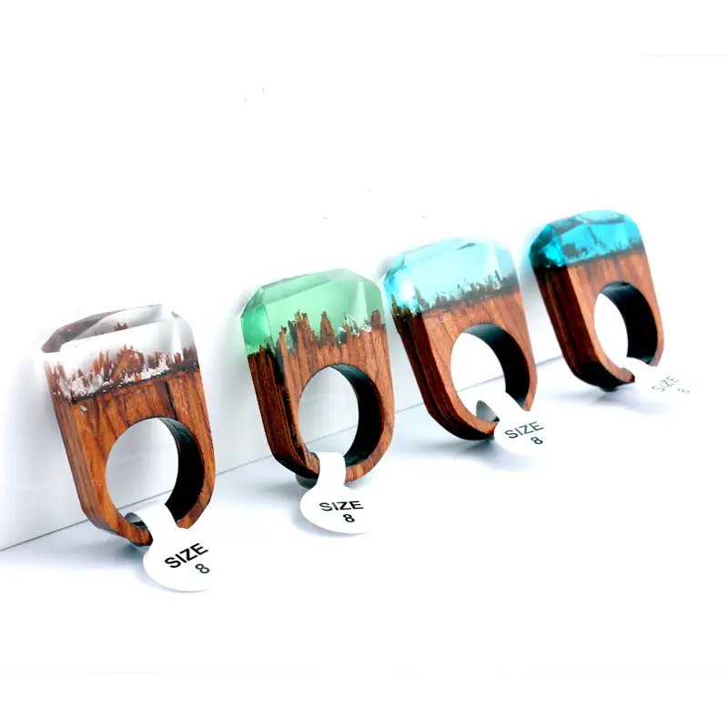 Hand-grinding ring resin ring