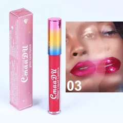 Symphony shiny matte metal lip gloss lipstick - 03 Style - View 1