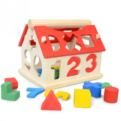Children's Digital House Wisdom Cute Pairs Early Learning Educational