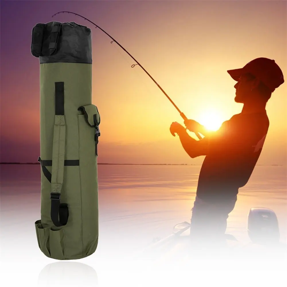 Fishing rod storage portable reel bag