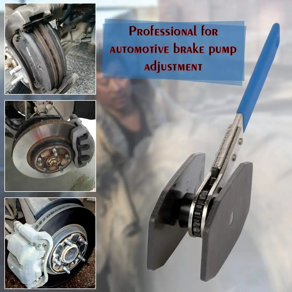 Brake Caliper Press W Ratchet Pad Spreader Piston Retracting