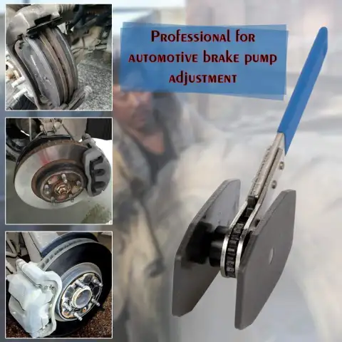 Brake Caliper Press W Ratchet Pad Spreader Piston Retracting